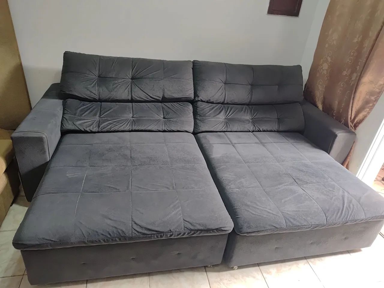 Sofá retrátil 4 lugares  - Foto 3