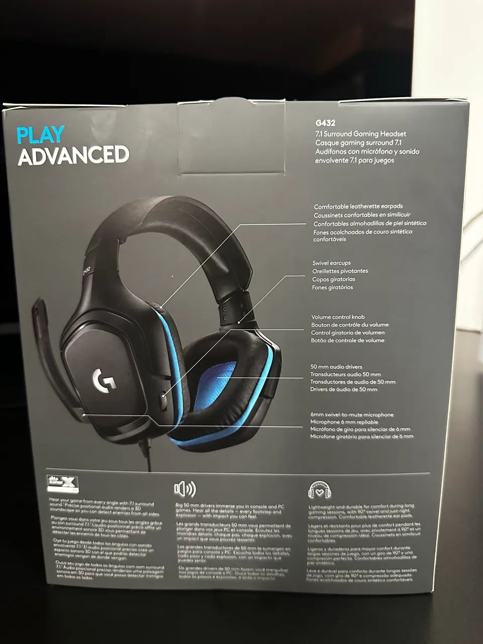 Headset Logitech G432 - Foto 2