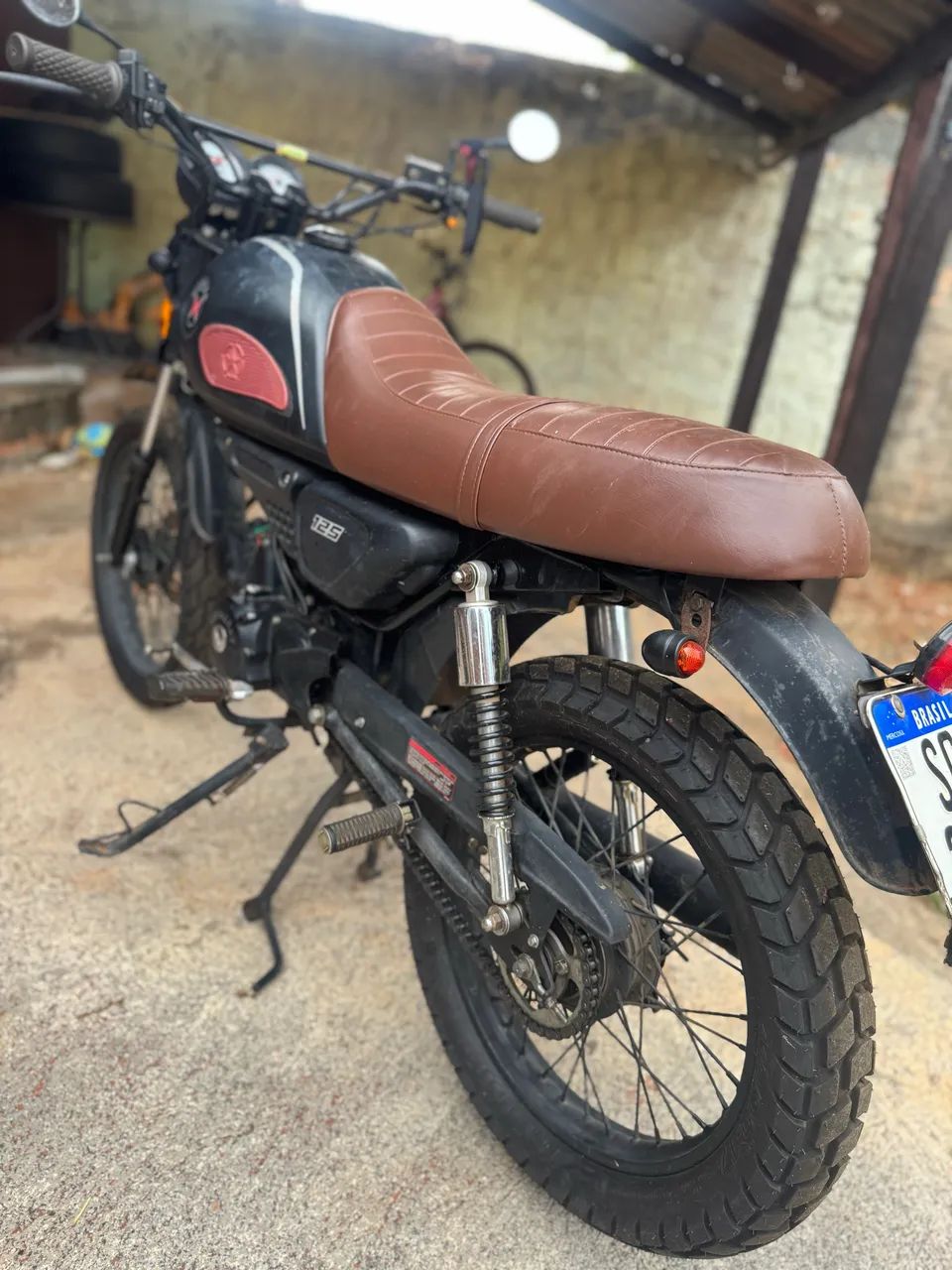 Shineray Worker 125cc estilo Scramble  - Foto 3
