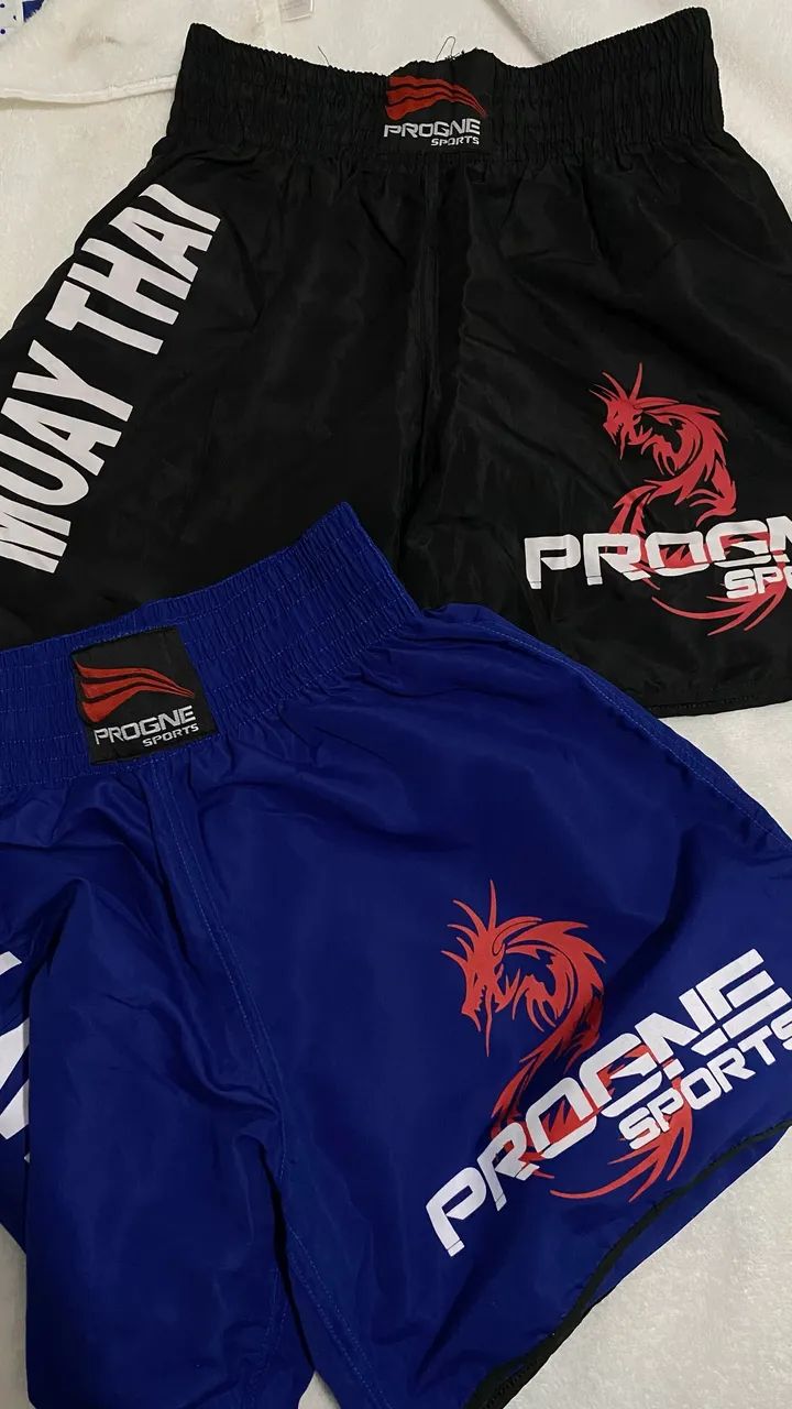 2 Bermudas para muay thai tamanho M, nova