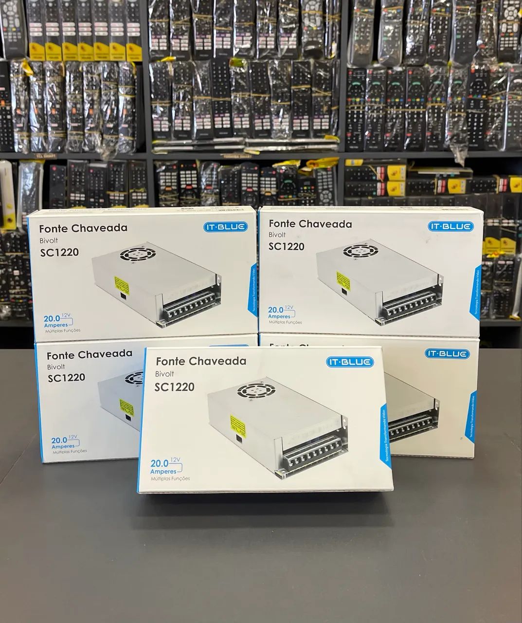 FONTE CHAVEADA 20 AMP ?