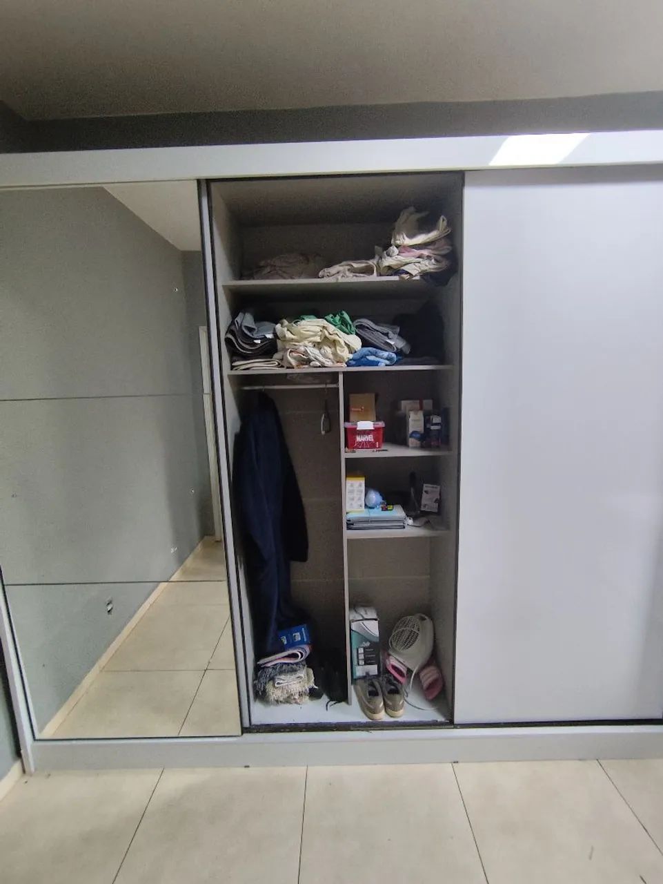 Guarda Roupa de Casal 3 portas com espelho  - Foto 3