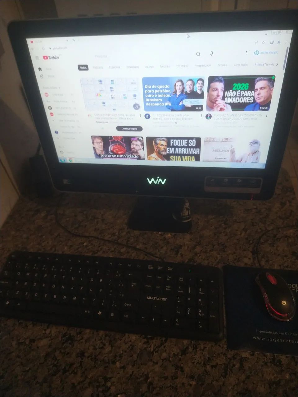 Computador  ALL in One 23" 