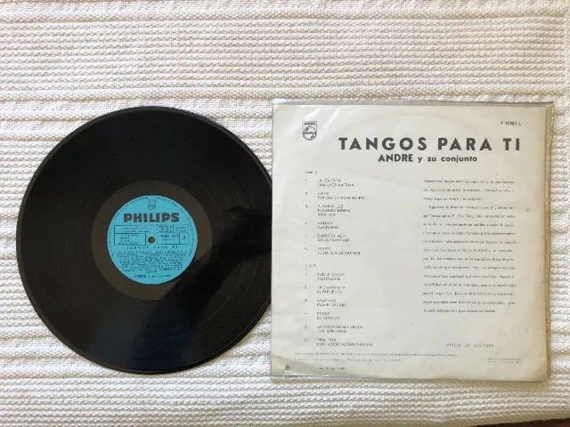 Andre Y Su Conjunto: Tangos Para Ti (1977) Disco Vinil Lp - Foto 2