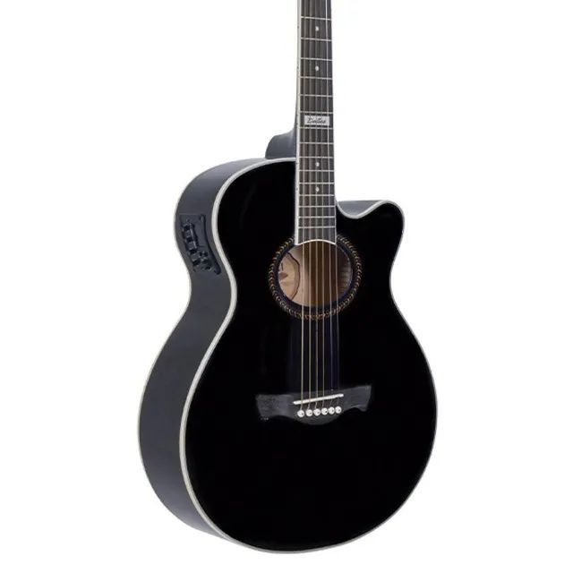 VENDO VIOLÃO TAGIMA DALLAS PRETO + CAPA - Foto 2