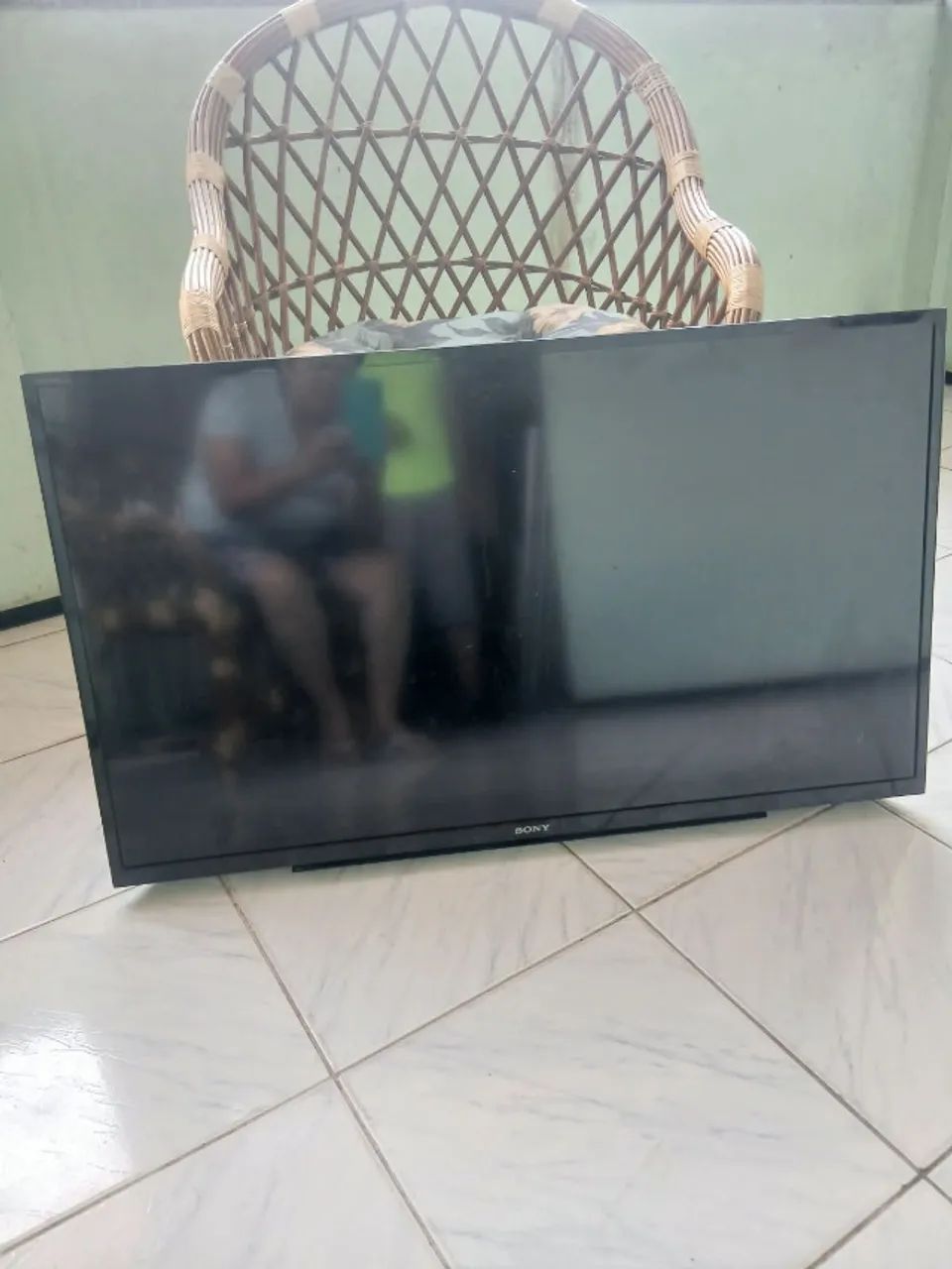 TV Sony 43 polegadas   C/ defeito  TELA EM CURTO. - Foto 4