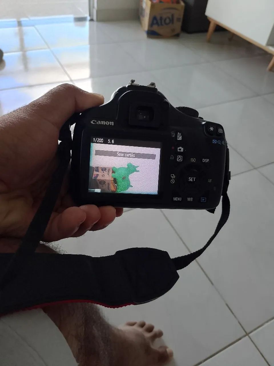 Câmera Canon t3  - Foto 4