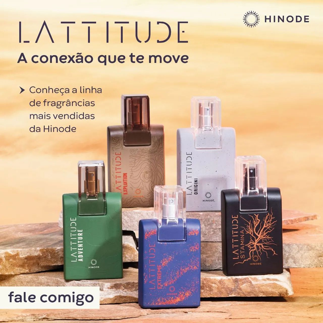 FRAGRÂNCIAS LATTITUDE 100ML HINODE
