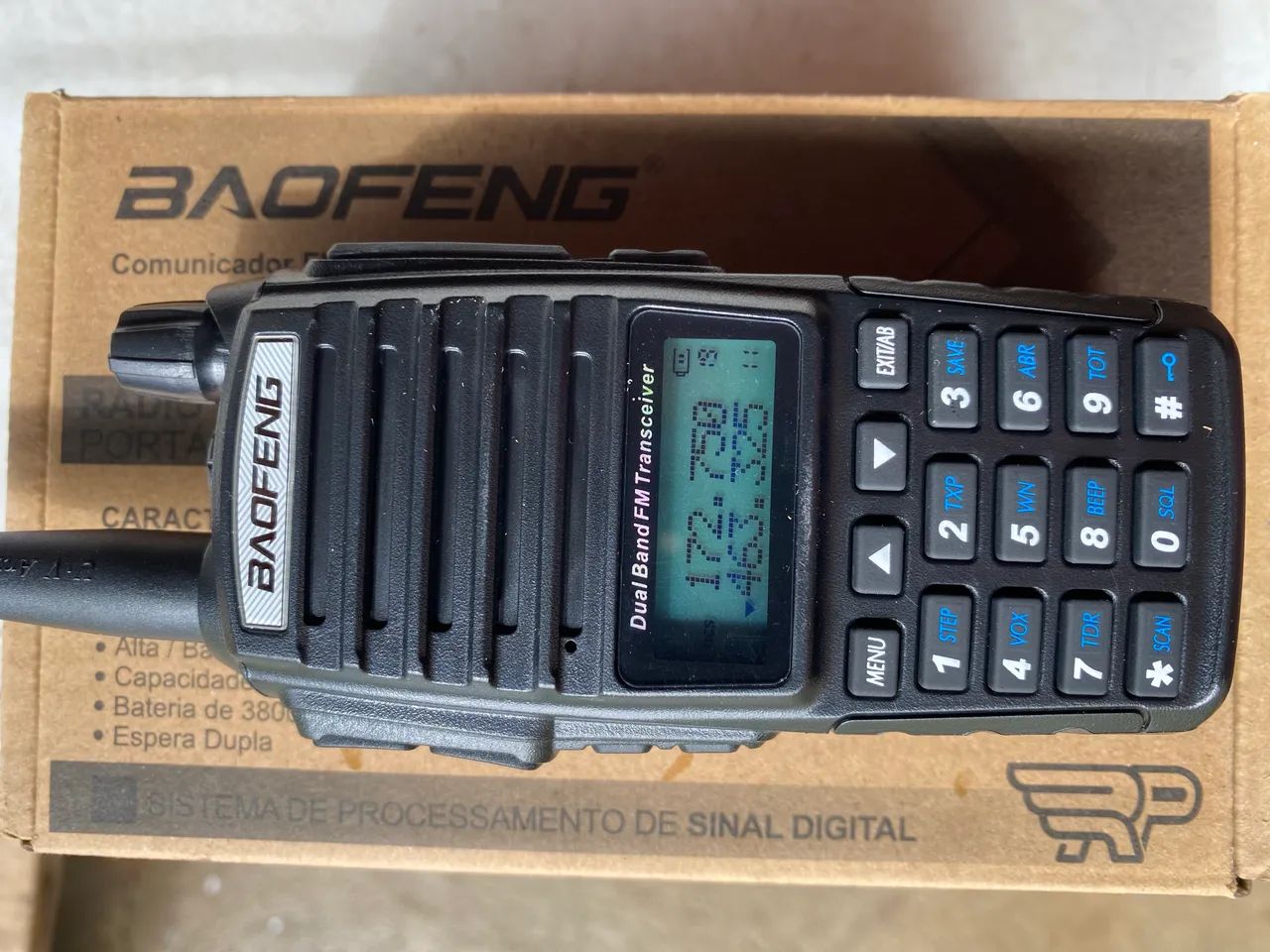 Rádio comunicador Baofeng uv82 uv 82 uv-82 - Foto 2