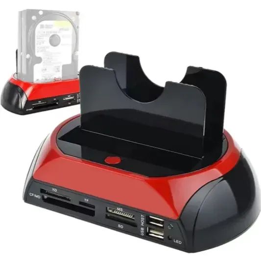 Dockstation Leitor Usb Hd Externo Case Sata Ssd Ide Sd Bm753