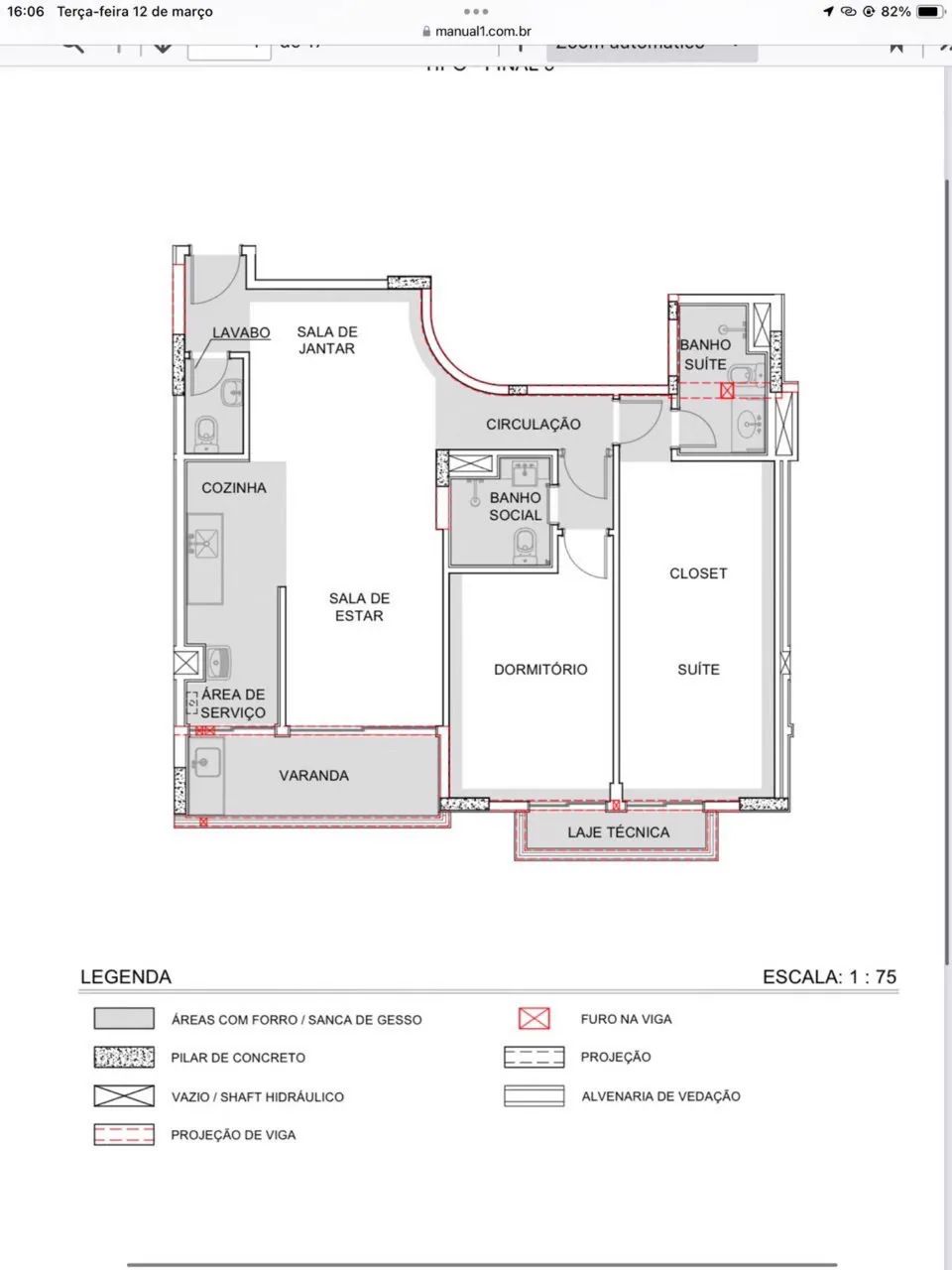 Vendo imóvel 2qts com 84m2, 30 meses de construção. - Foto 4