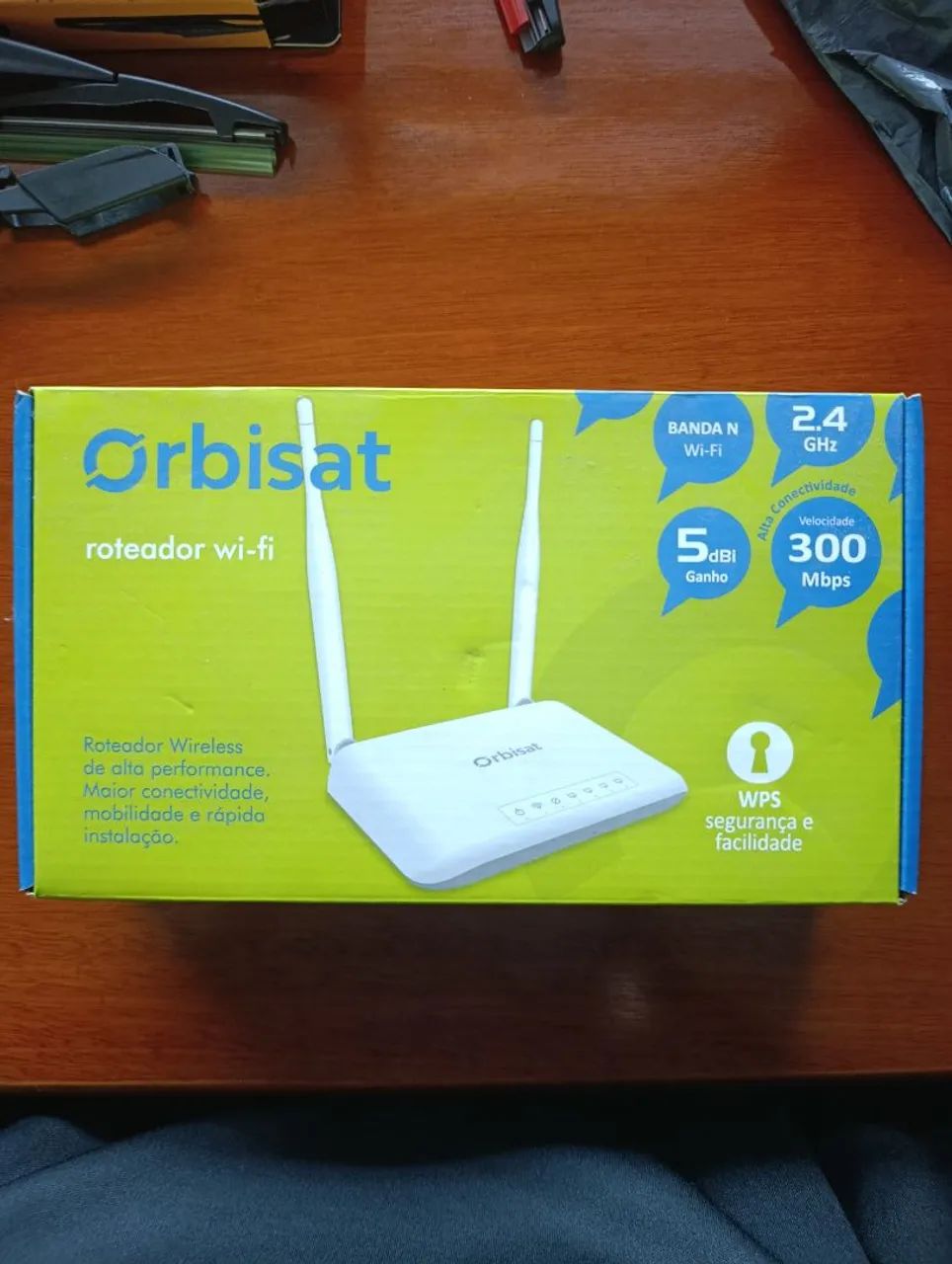 Roteador wi-fi orbisat