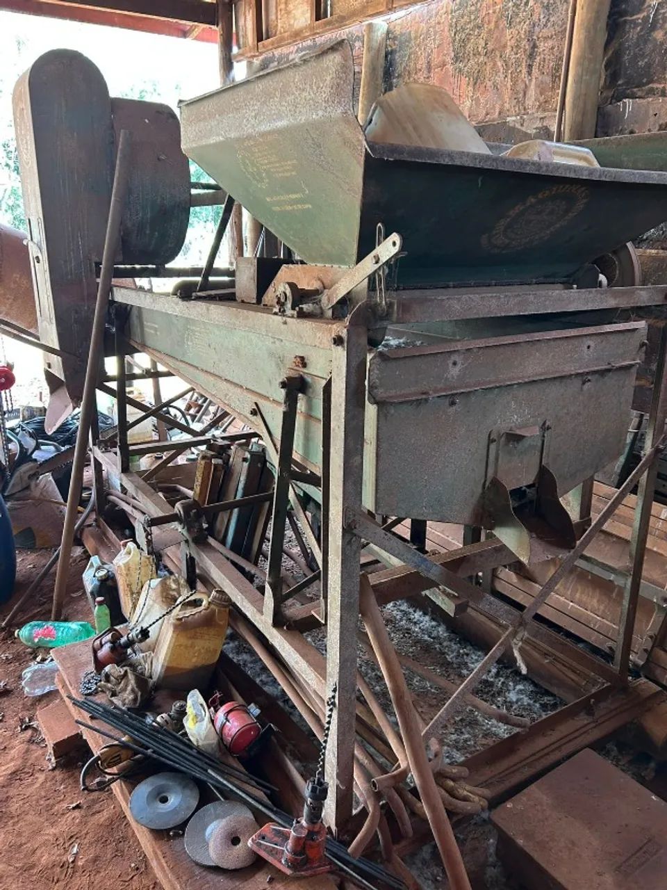 Máquina de pre-limpeza de sementes