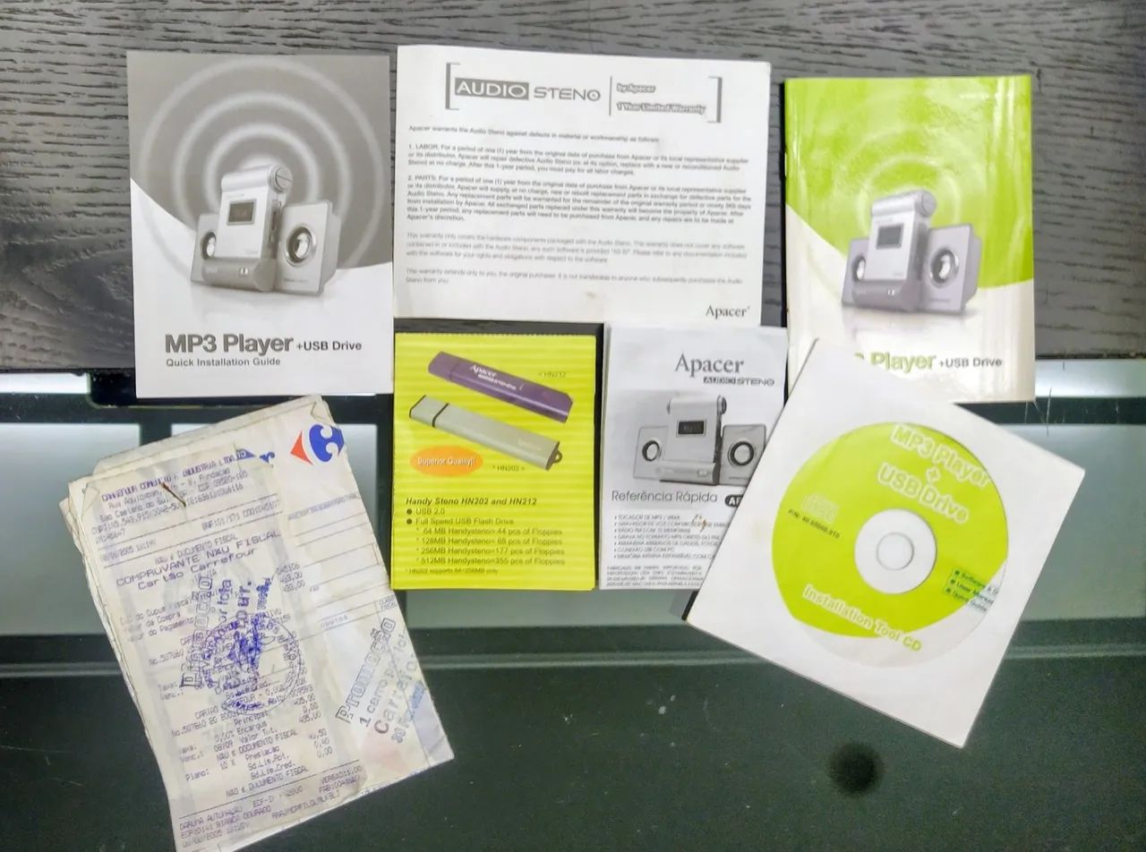 Mp3 Player Apacer AP510 (colecionador) - Foto 3