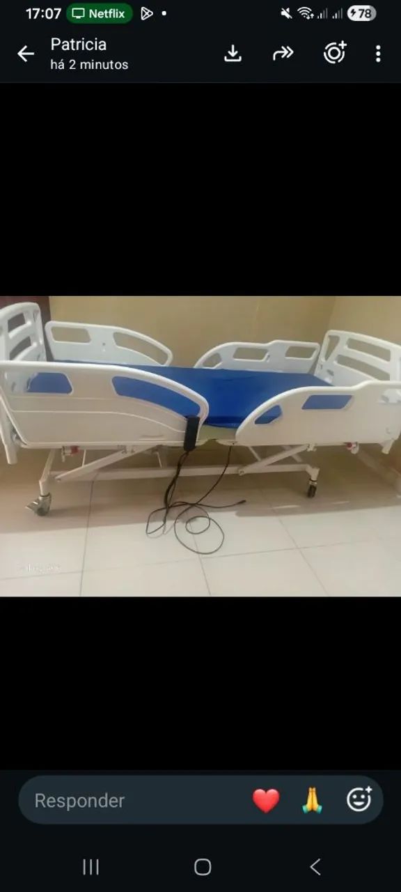 Vende-se cama hospitalar nova  - Foto 2