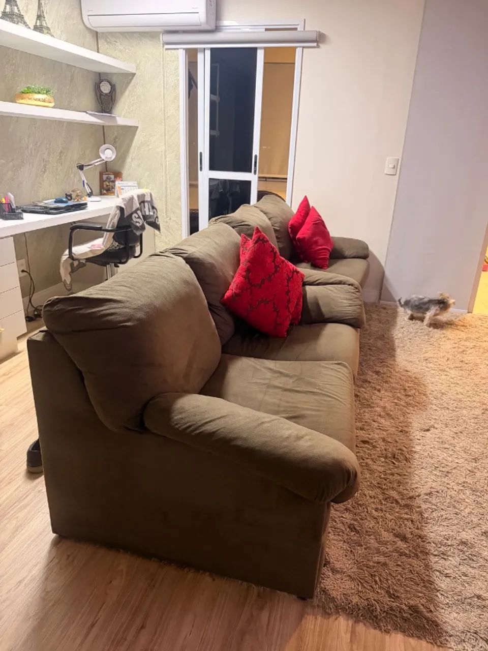 SOFÁ CAMA MARCA HERVAL (CAMA DE CASAl) - Foto 2