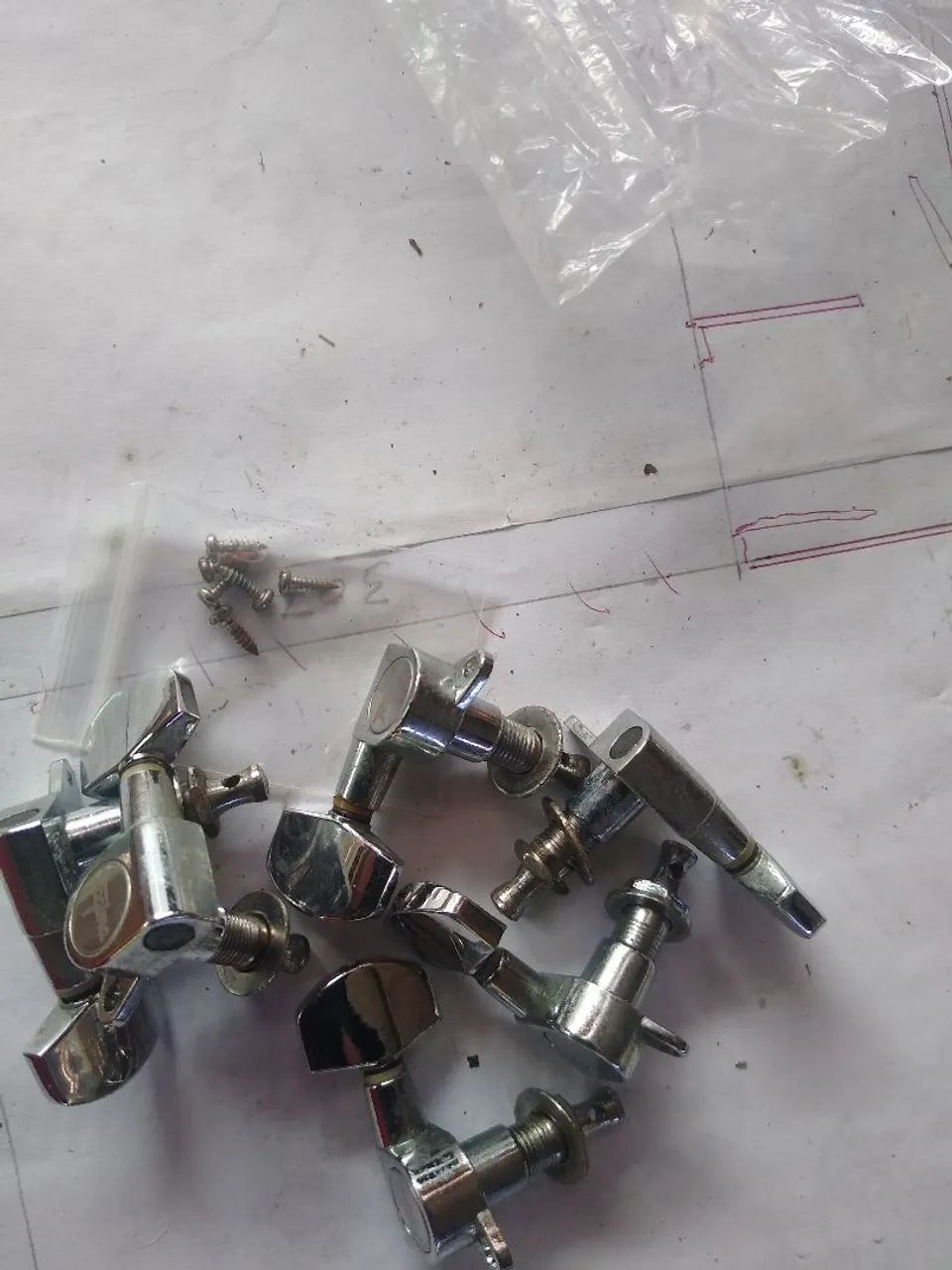 Tarraxas Tagima para violão aço  - Foto 2
