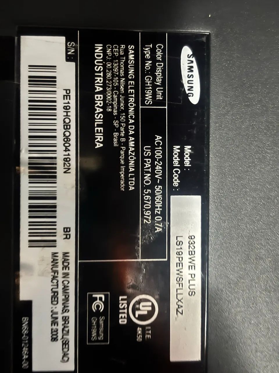 Monitor 19 Samsung 75Hz  - Foto 4
