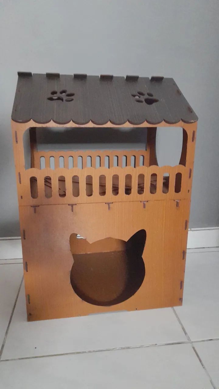 Casinha toca para gatos 