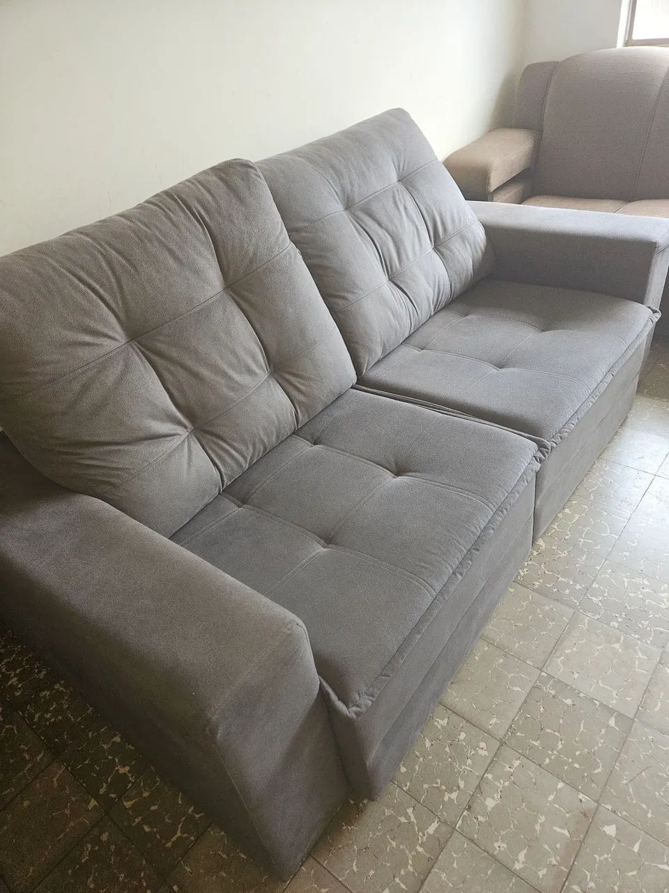 Sofá retrátil 2 metros  - Foto 2