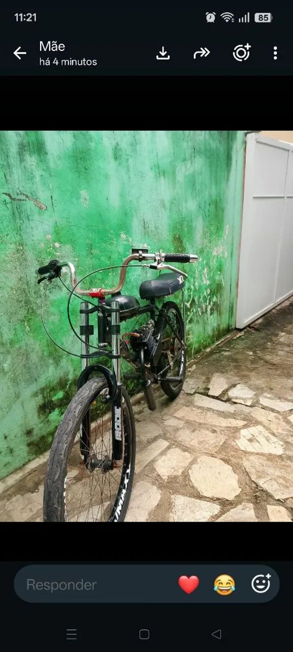 Bicicleta com motor