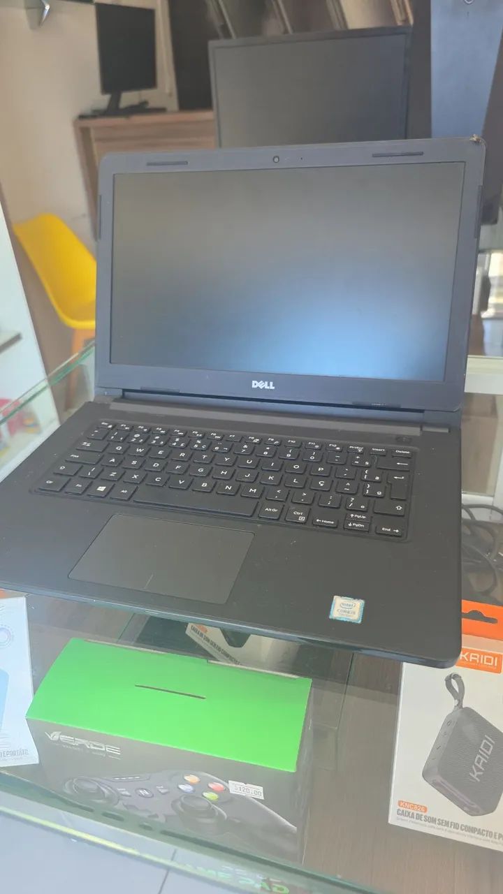 Notebook Dell Core i5 7ª Gen 8GB DDR4 480GB 