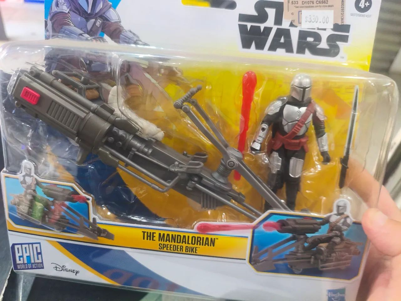 STAR WARS SPEEDSTER MANDALORIAN ACTION
