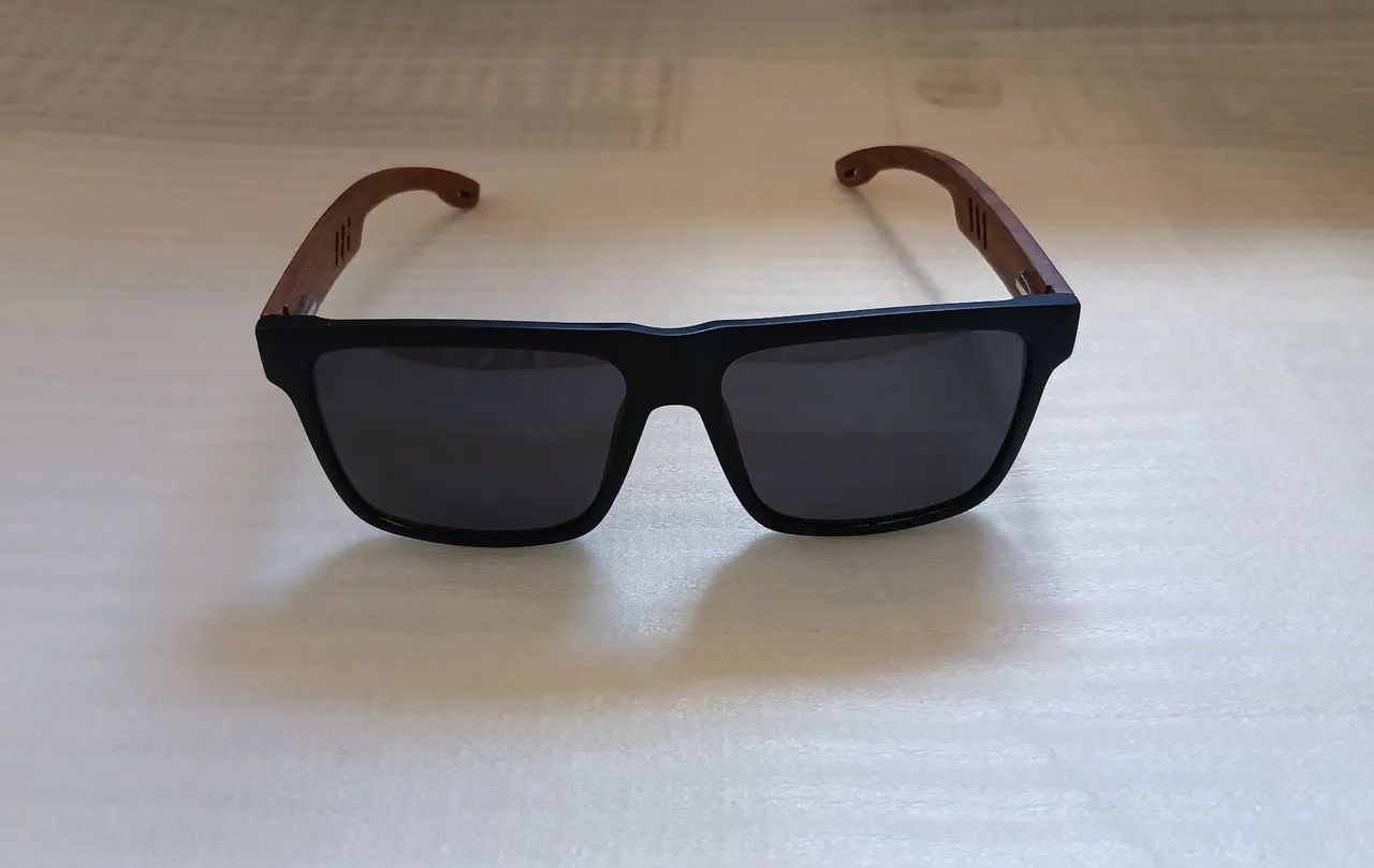 OCULOS DE SOL GM DE BAMBU NATURAL POLARIZADO UV400 - Foto 2