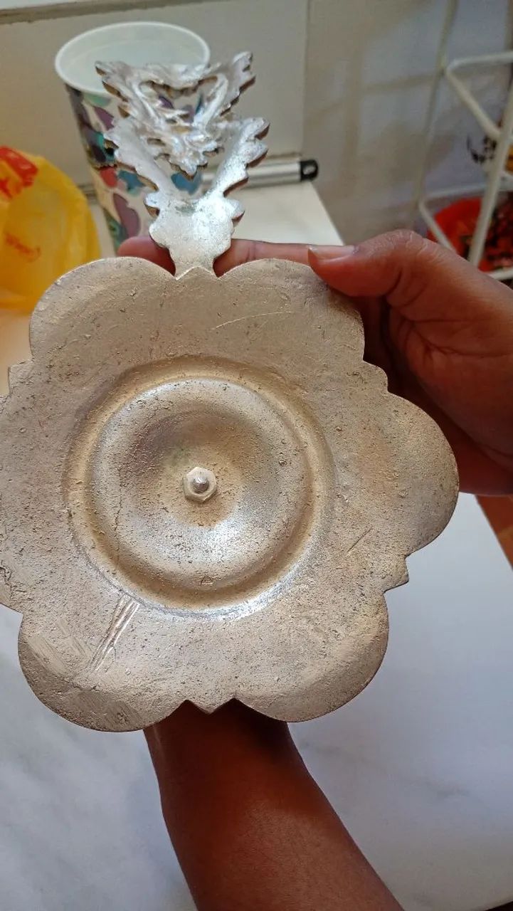 Castiçal em prata - Foto 2