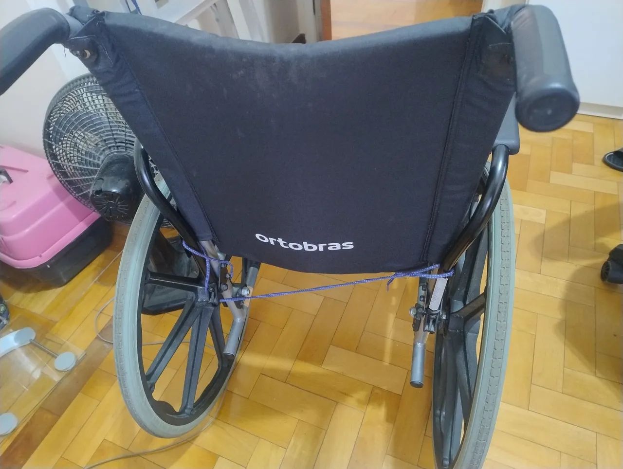 Cadeira de rodas Ortobras até 120 kg - Foto 2