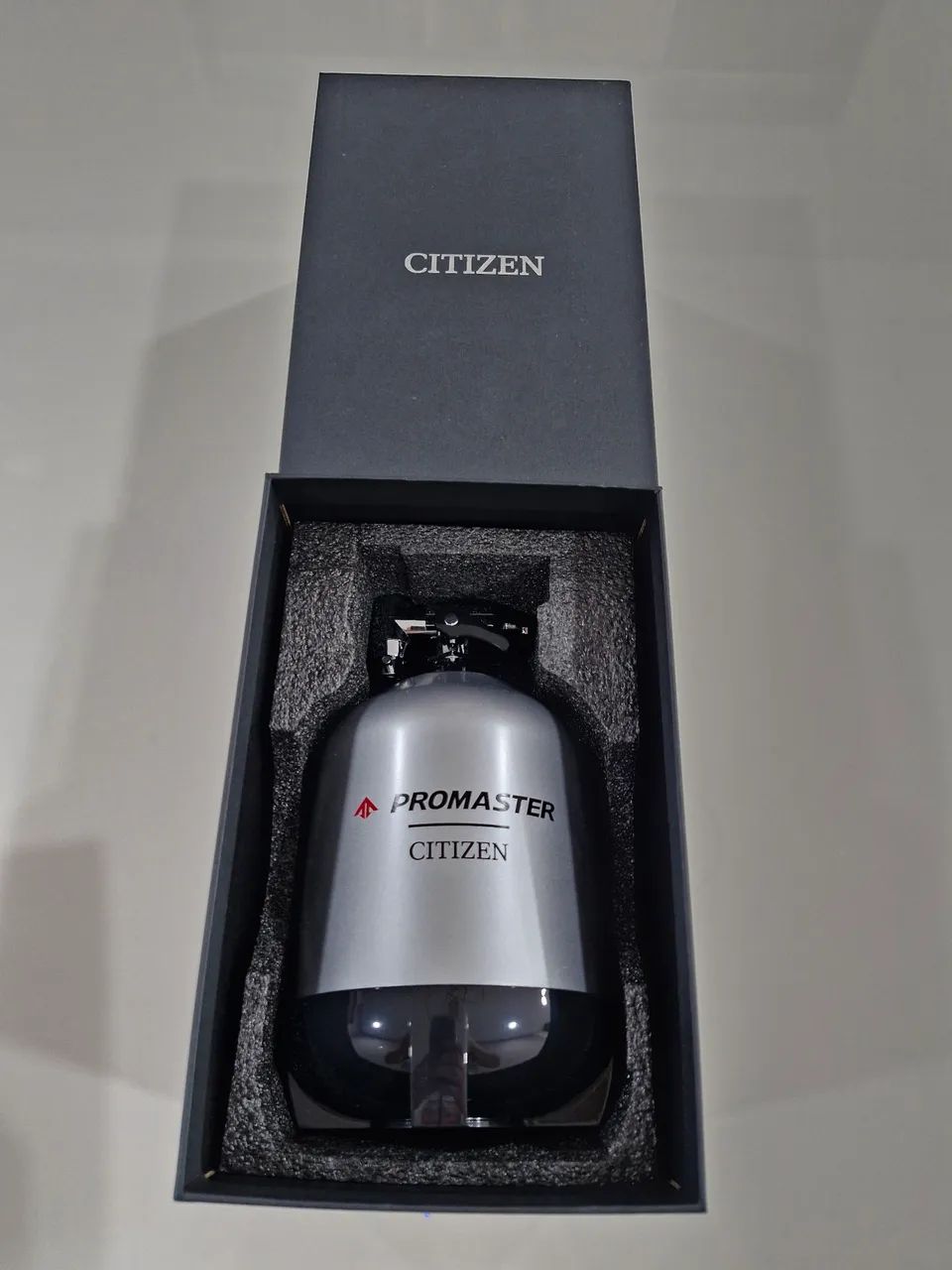 Cilindro Cinza Relógio Citizel Promaster