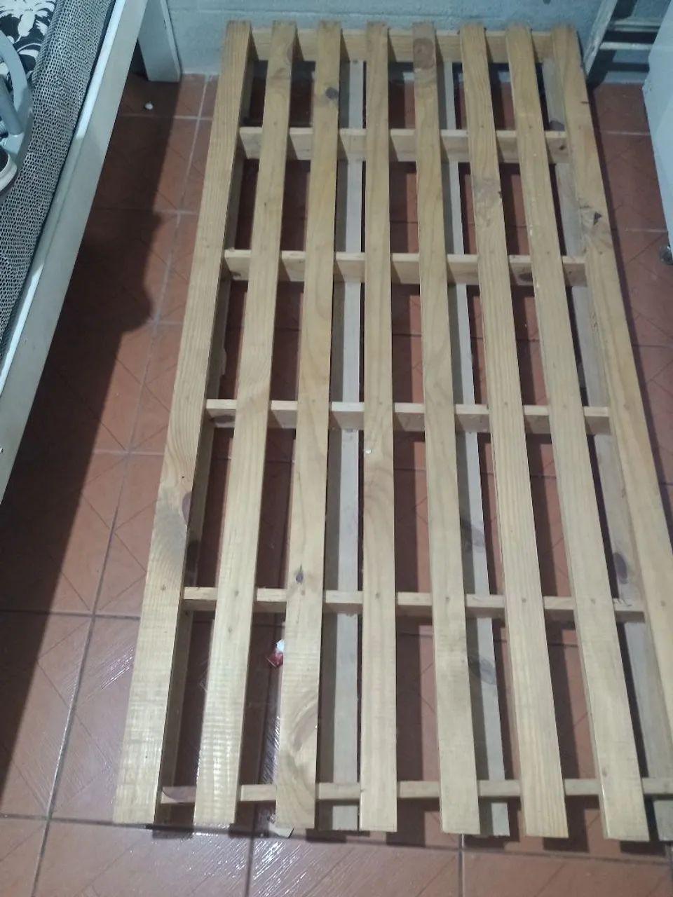 Base de palet e colchão solteiro  - Foto 2