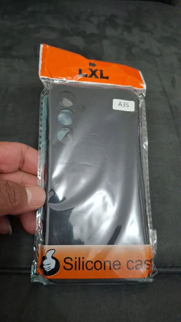 Kit 12 capa capinha para Celular A35  A55  M14  A14 E para iPhone pro Max 15 14 13 12 11  - Foto 5