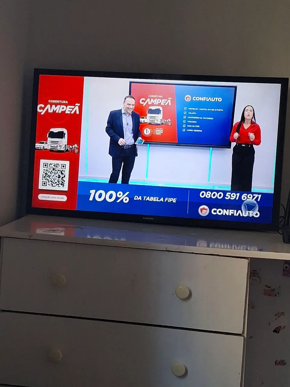 Vendo TV smart 32 pol sansung  - Foto 2