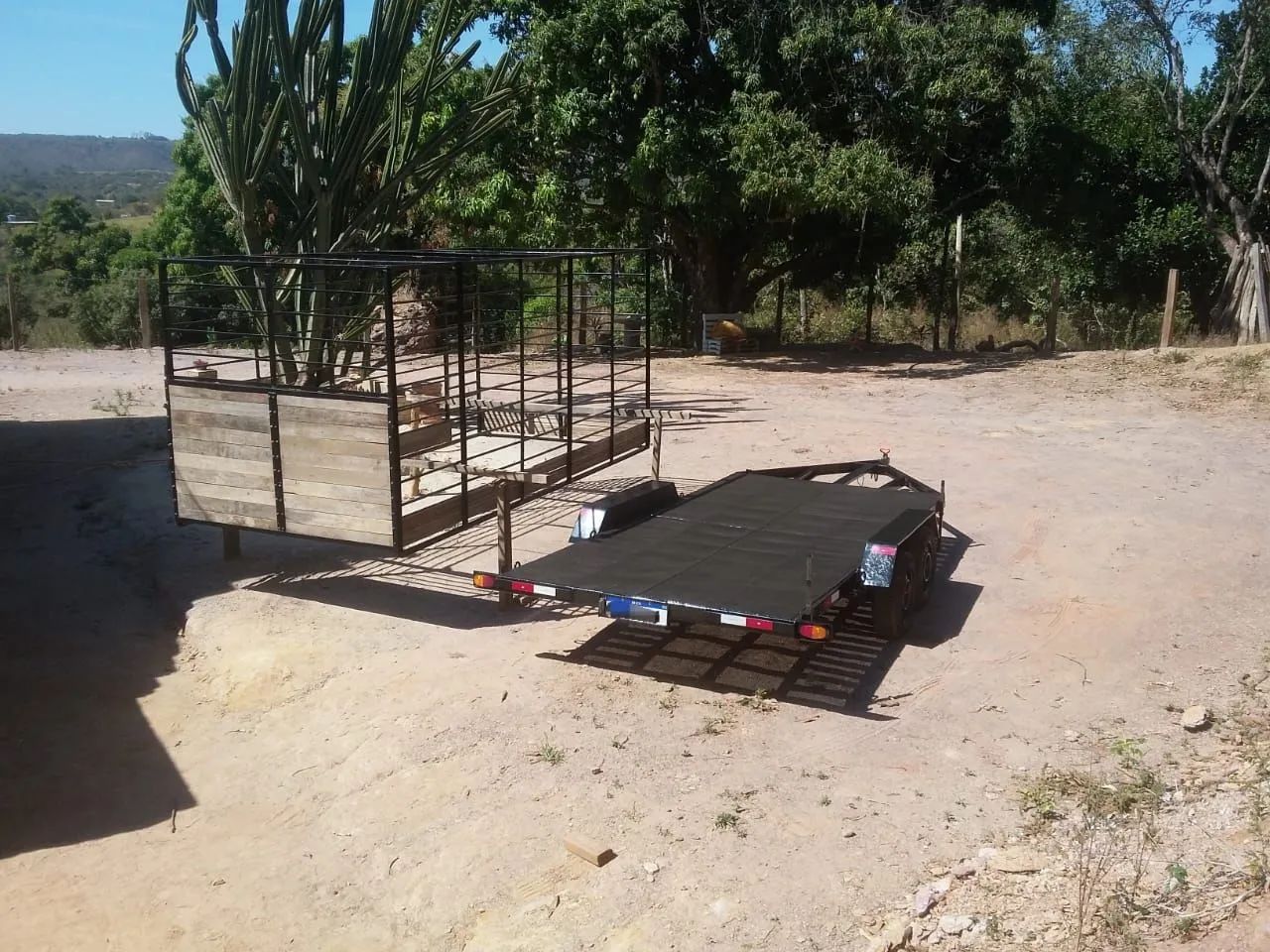 Reboque prancha e gaiola  - Foto 2