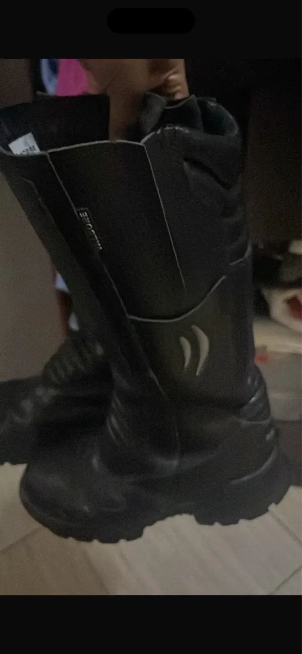 Bota de bombeiro civil