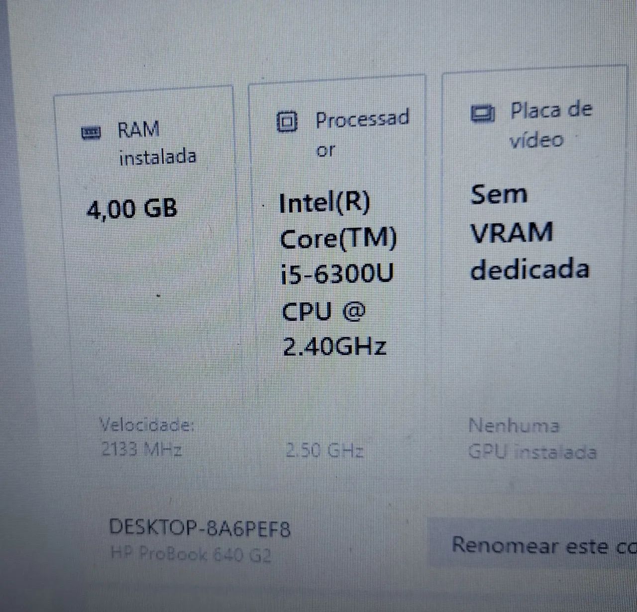HP I5 ddr4  - Foto 4