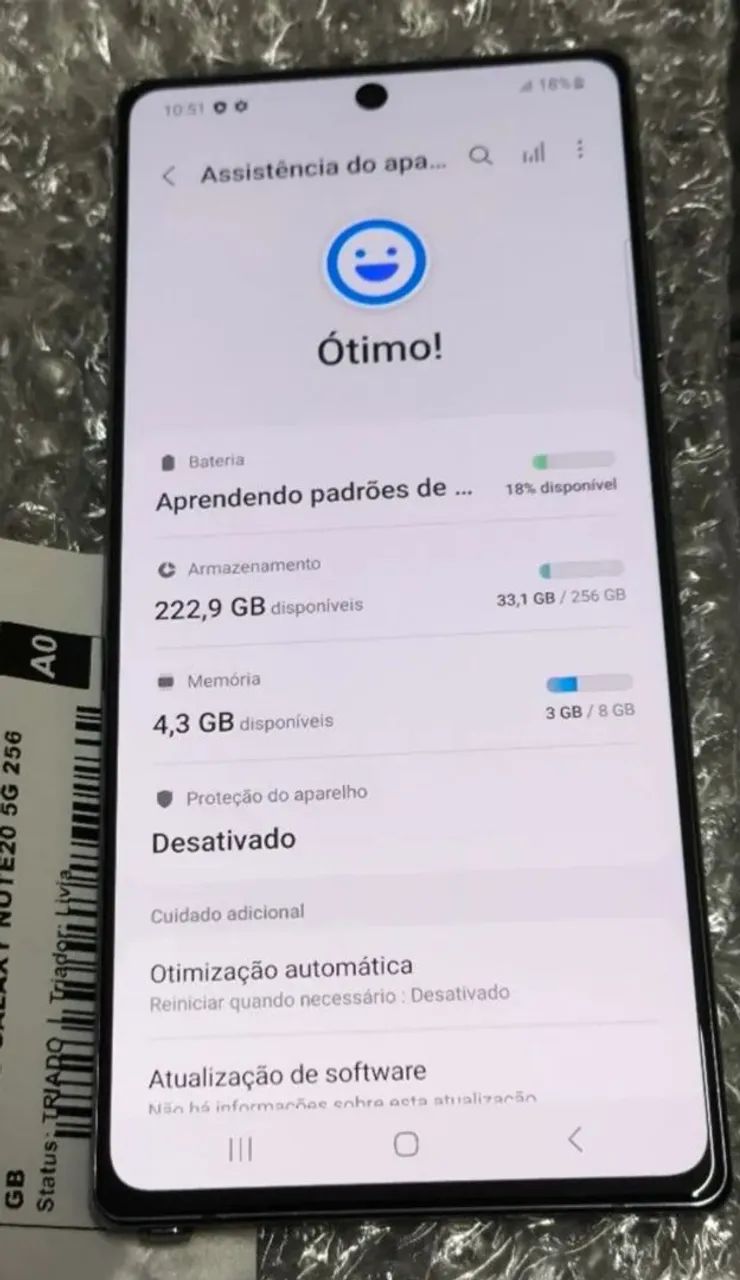 Samsung note 20 5g  - Foto 3