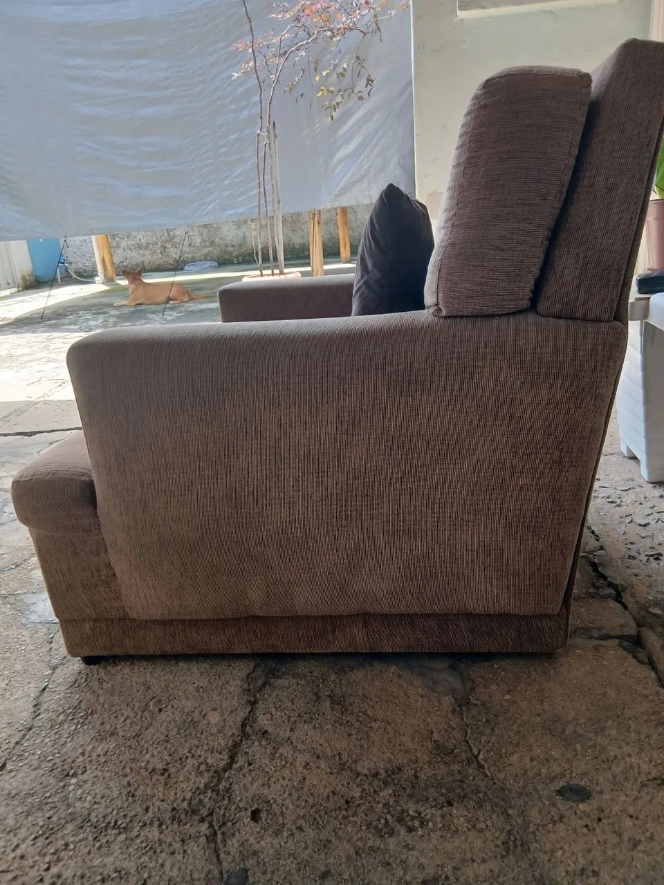 Poltrona de veludo - Foto 2