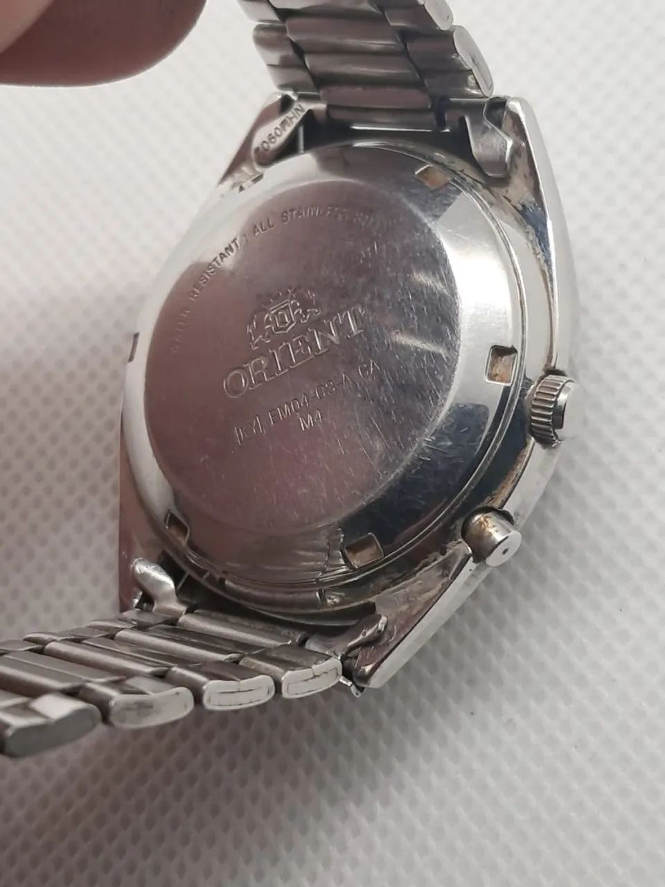 Relogio orient automático marrom  - Foto 3