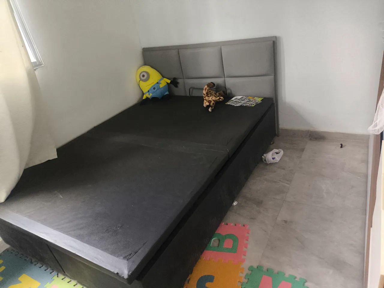 Cama box , baú casal com colchão  - Foto 4