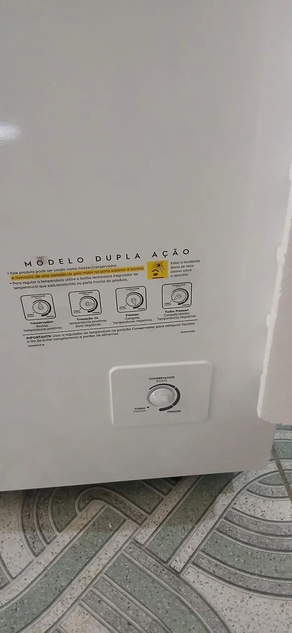 FREEZER HORIZONTAL ELECTROLUX INVERTER NOVO  - Foto 3