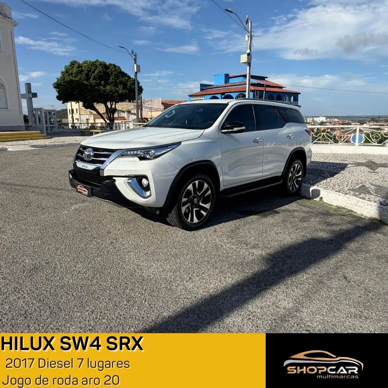Toyota Hilux Hilux SW4 SRX 4x4 2.8 TDI 16V Dies. Aut. 2017