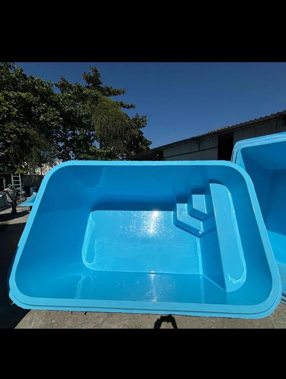Piscina de fibra 