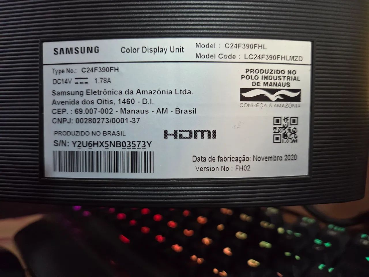 Monitor Samsung 24' Curvo - Foto 3