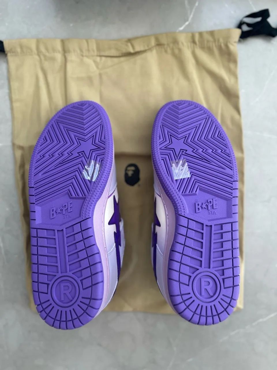 Bape sta SK8 roxo tamanho 40 - Foto 5