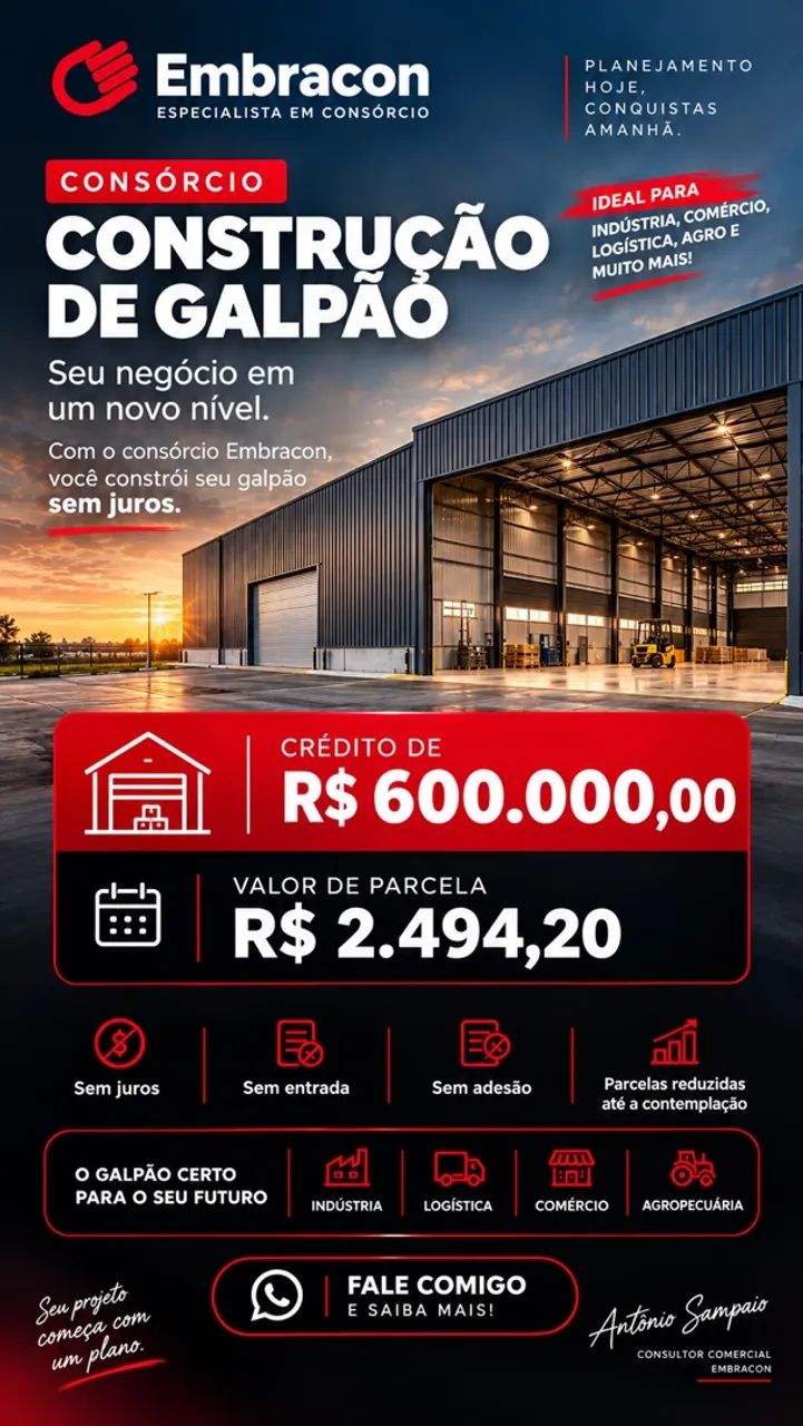 ? SEU PRÓXIMO GALPÃO