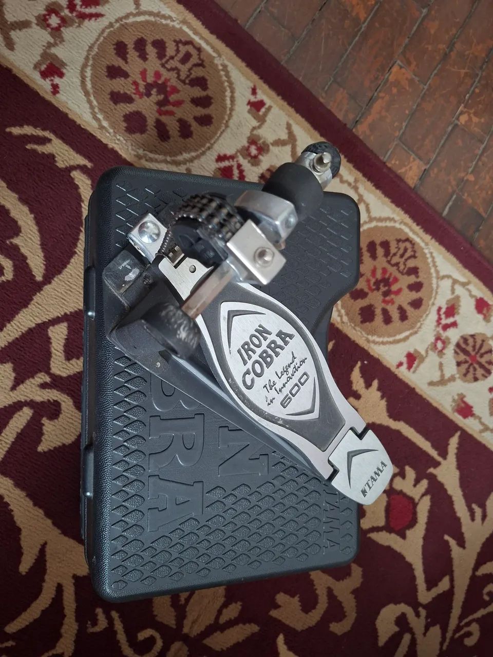 Pedal bateria iron cobra com case  - Foto 5
