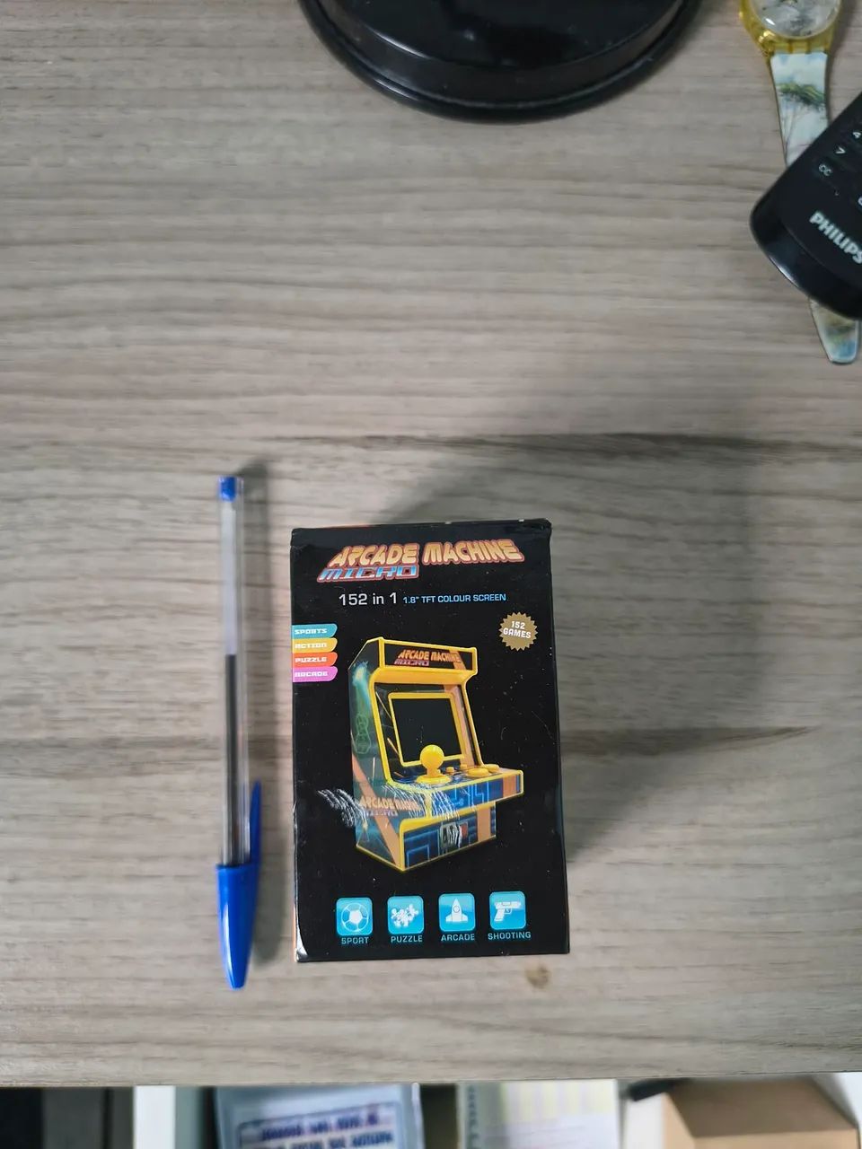 ARCADE MACHINE *MICRO* com 150 jogos NÃO acompanha as Pilhas. - Foto 2