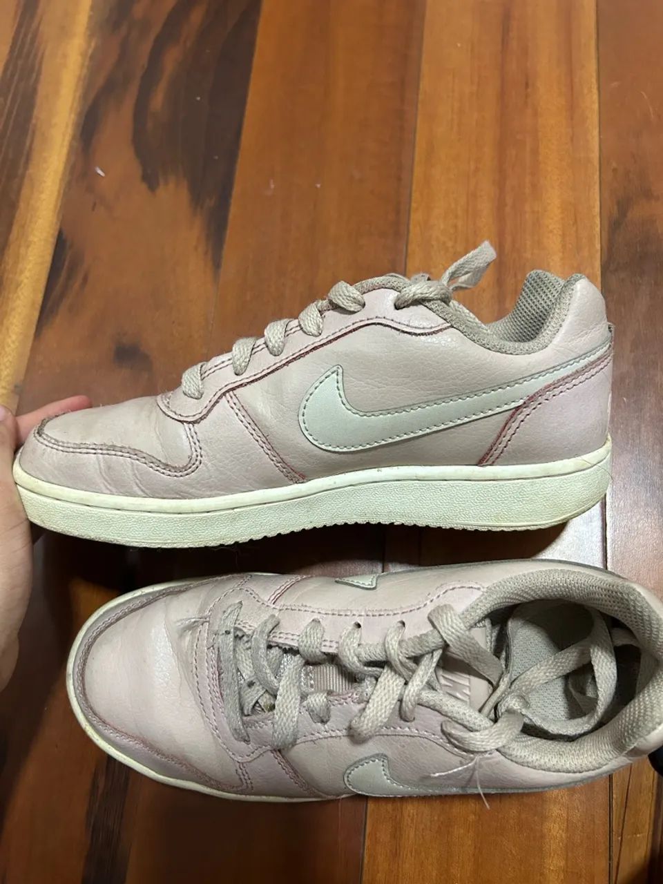tênis nike ebernon low rosa 34 - Foto 2